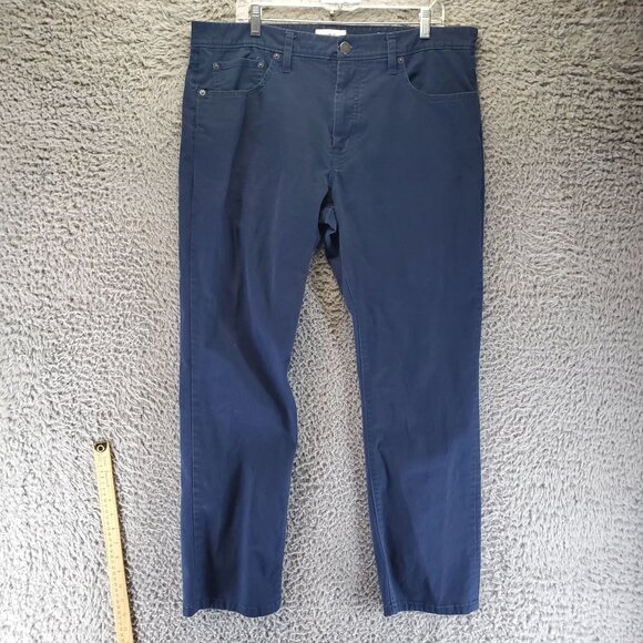 Goodfellow & Co Jeans Mens 38x30 Navy Blue Slim Cendo Stretch Denim - Picture 1 of 12